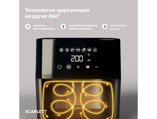 Аэрогриль Scarlett SC-AF15S01D